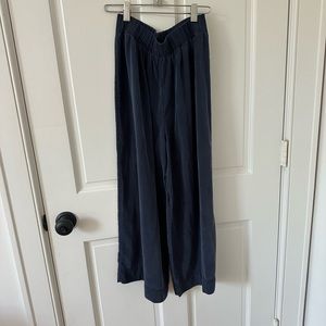 Elizabeth Suzann wide leg silk pants